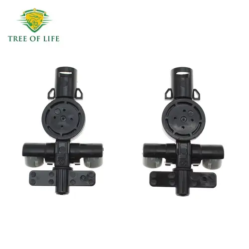 Imagen 2 del producto Para Subaru Forester Legacy Outback Toyota Camry faro limpieza lavadora boquilla de pulverización cubierta de chorro conector de soporte