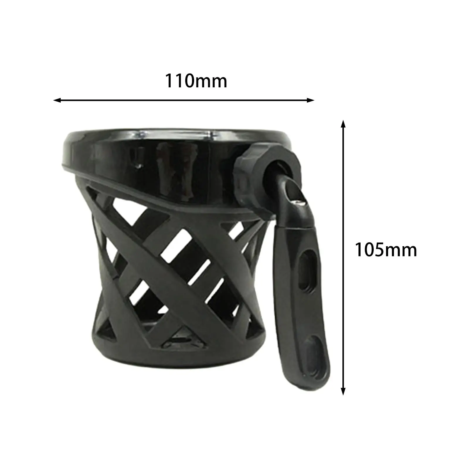 Motorcycle Drink Cup Holder Durable Adjustable Sturdy Motorbike Accessory Easy