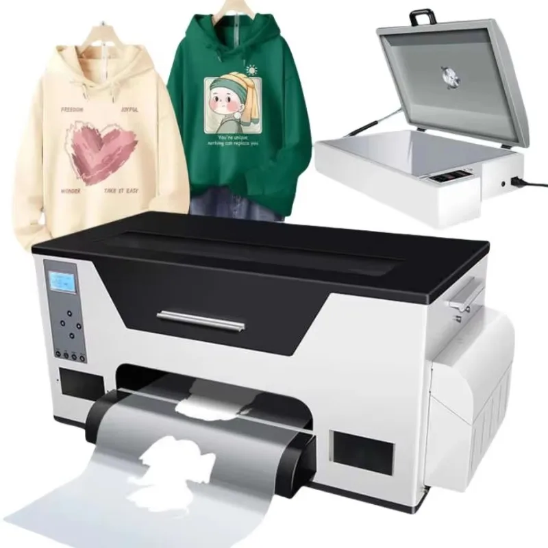 

A3 A3+ Size Direct to Film Digital Dtf Printer T Shirt Printing Machine Xp600 Print Head with Logo Printing Transfer Cloth