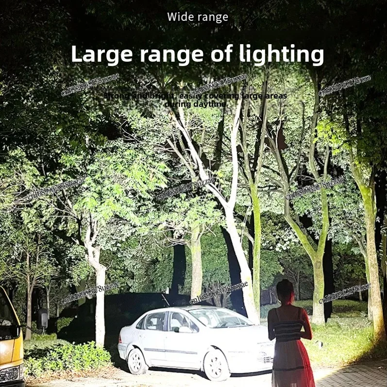 Flashlight Strong Light Rechargeable Outdoor Super Bright Long-distance Small Mini Portable Home Durable Children's Led