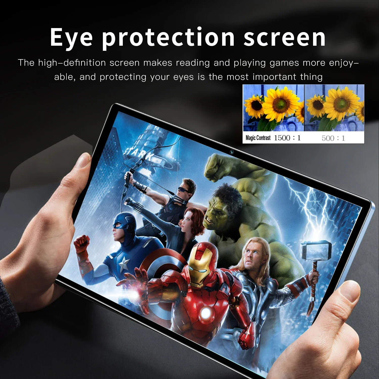 10.1 Inch Tablet  Android 13 Octa Core 4GB RAM 64GB ROM IPS Screen 5000MAH Battery GMS 3G Networ Wi-Fi 1TB Expand