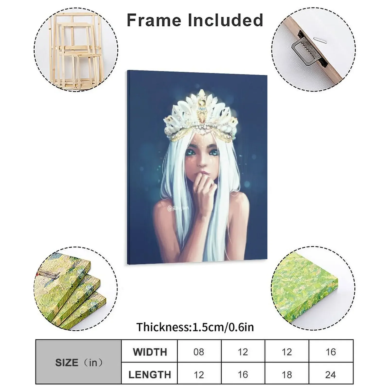 Queen Canvas Painting Poster s Personalized Custom Cinema Mural Cinema Framed Wall Paintings