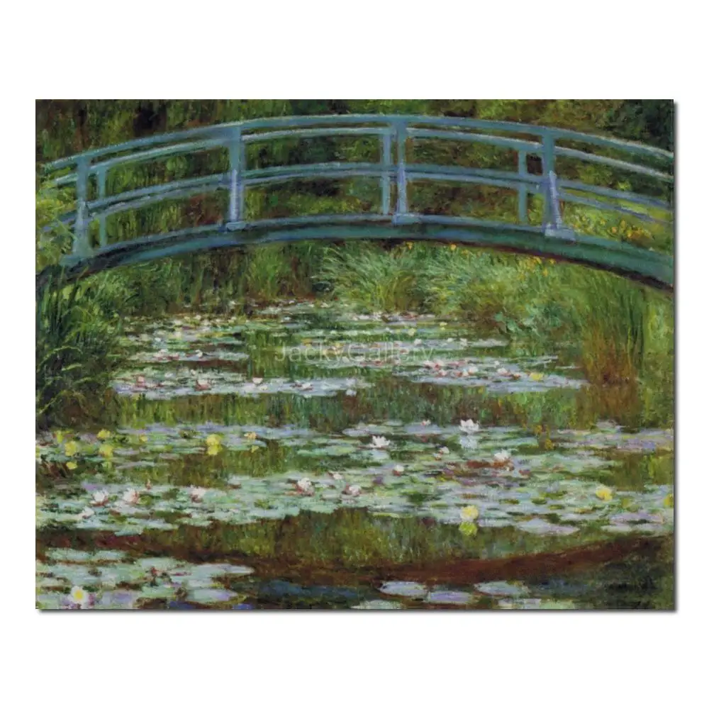 

Морской пейзаж, вода, лилия, пруд, импрессионист, картина на масле, холст от Claude Monet, шедевр ручной работы для офисного декора