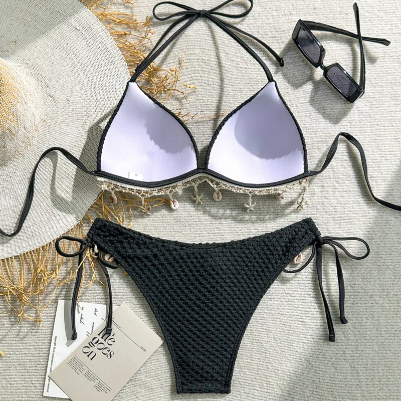 Zomer sexy bikini's effen vrouwen badmode vrouwelijk badpak voor zwemkleding badpakken Braziliaanse bikini set strandkleding zwembadbader
