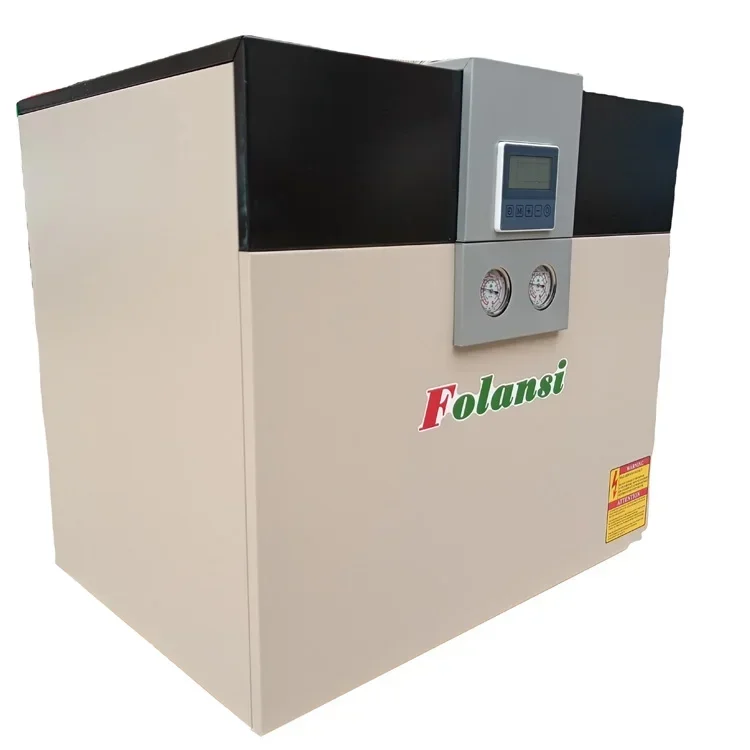 folansi 44KW low noise silence design R32/R410a Geothermal heat pump heating cooling  hot water heater