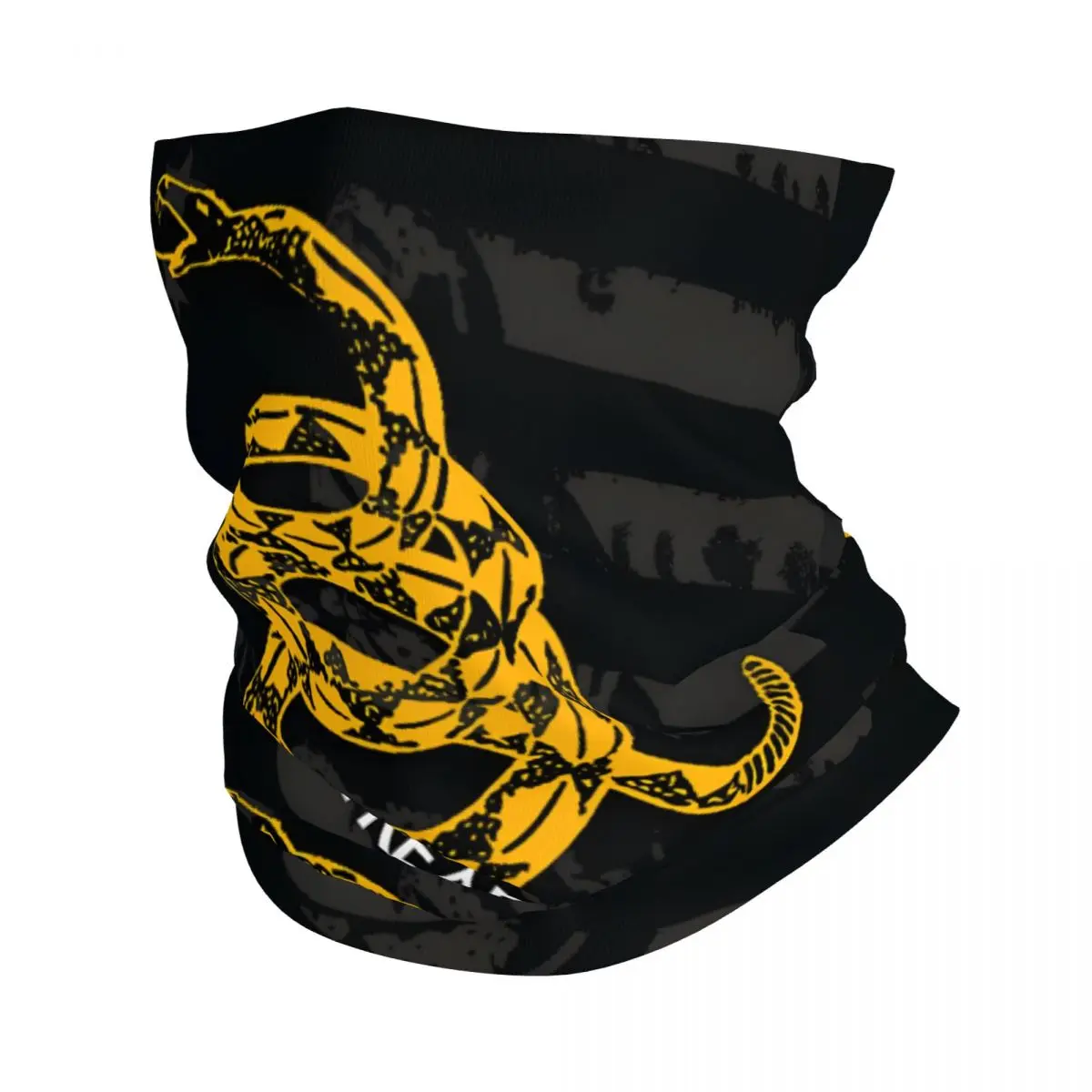 Dont Tread On Me Flag Thin Wrap Scarf Bandana Neck Gaiter Face Cover Headband