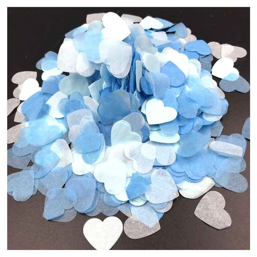 10000pcs DIY Celebration Paper Confetti Birthday DIY Celebration 100g Biodegradable Tissue Paper White 1.5cm Wedding Birde Party