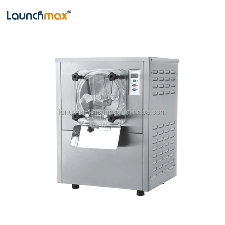 ماكينة صنع الآيس كريم الصلبة على الطاولة 16-20L/H ماكينة صنع الكريمة الصلبة الأوتوماتيكية التجارية