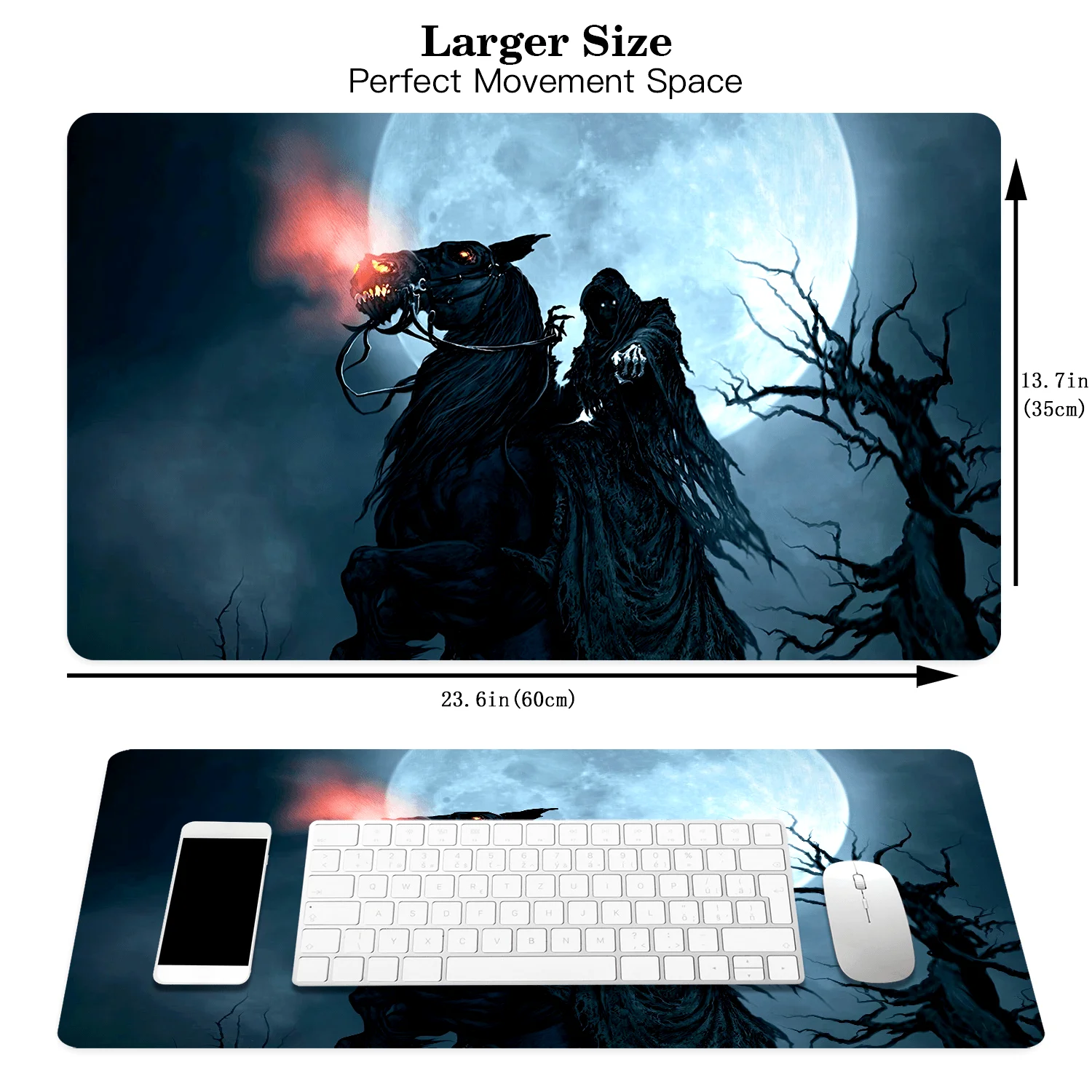 The Magic Gathering Theme Tappetino per mouse Tappetino da gioco Tappetino per mouse per uffici di grandi dimensioni Tappetino antiscivolo per MTG DTCG CCG Tappetini per trading RPG