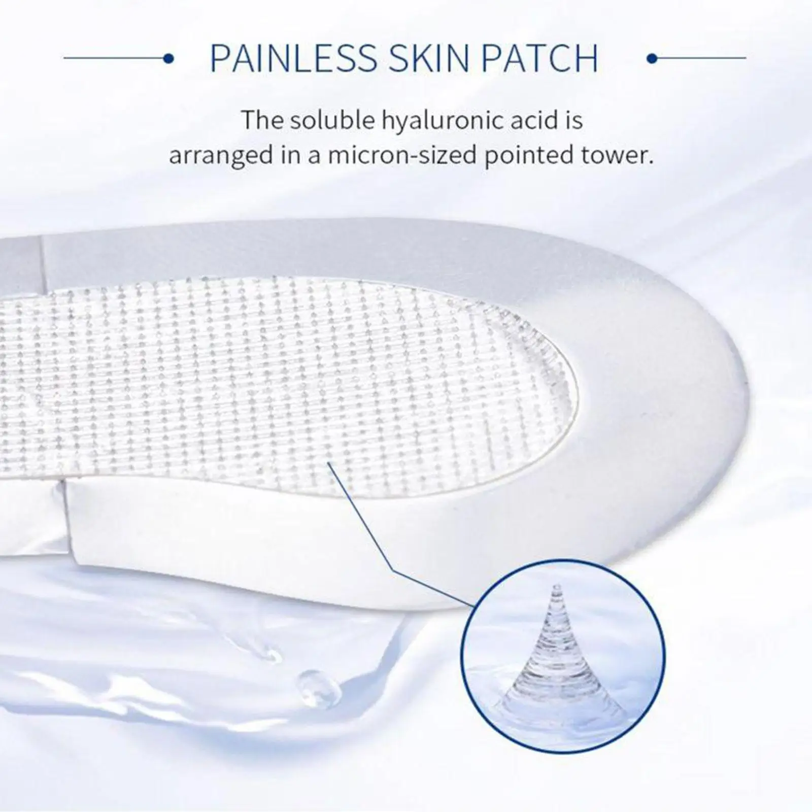 20/10/5/3/1Pcs Nano Soluble Microneedle Eye Mask Applied Hyaluronic Acid To Improve Dark Eye Circles Eye Care Skin Care Beauty