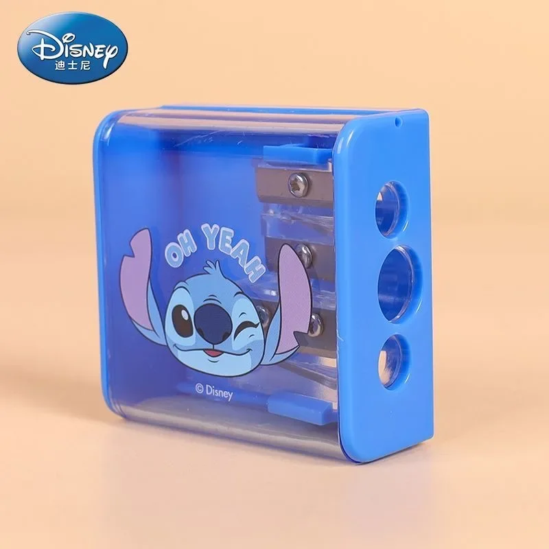 Lilo e apontador de lápis Stitch, Disney Desenhos animados, fofo, três buracos, mickey, crianças e estudantes, material escolar