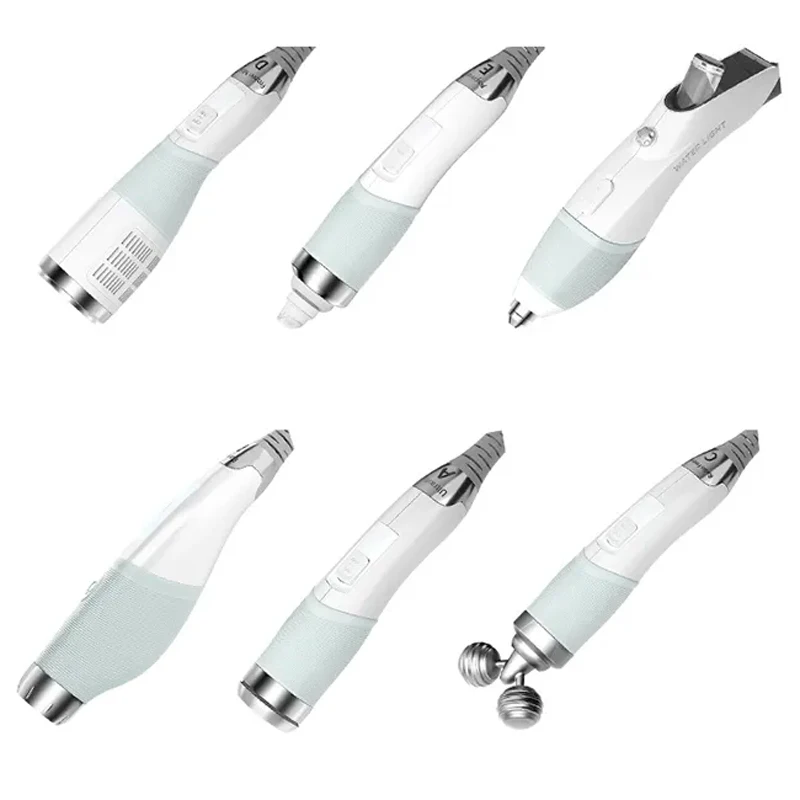 6 in 1 Small Bubble Hydro Oxygen Skin Management Machine Deep Cleansing Skin Firming Rejuvenation Anti-Aging Beauty Spa Device