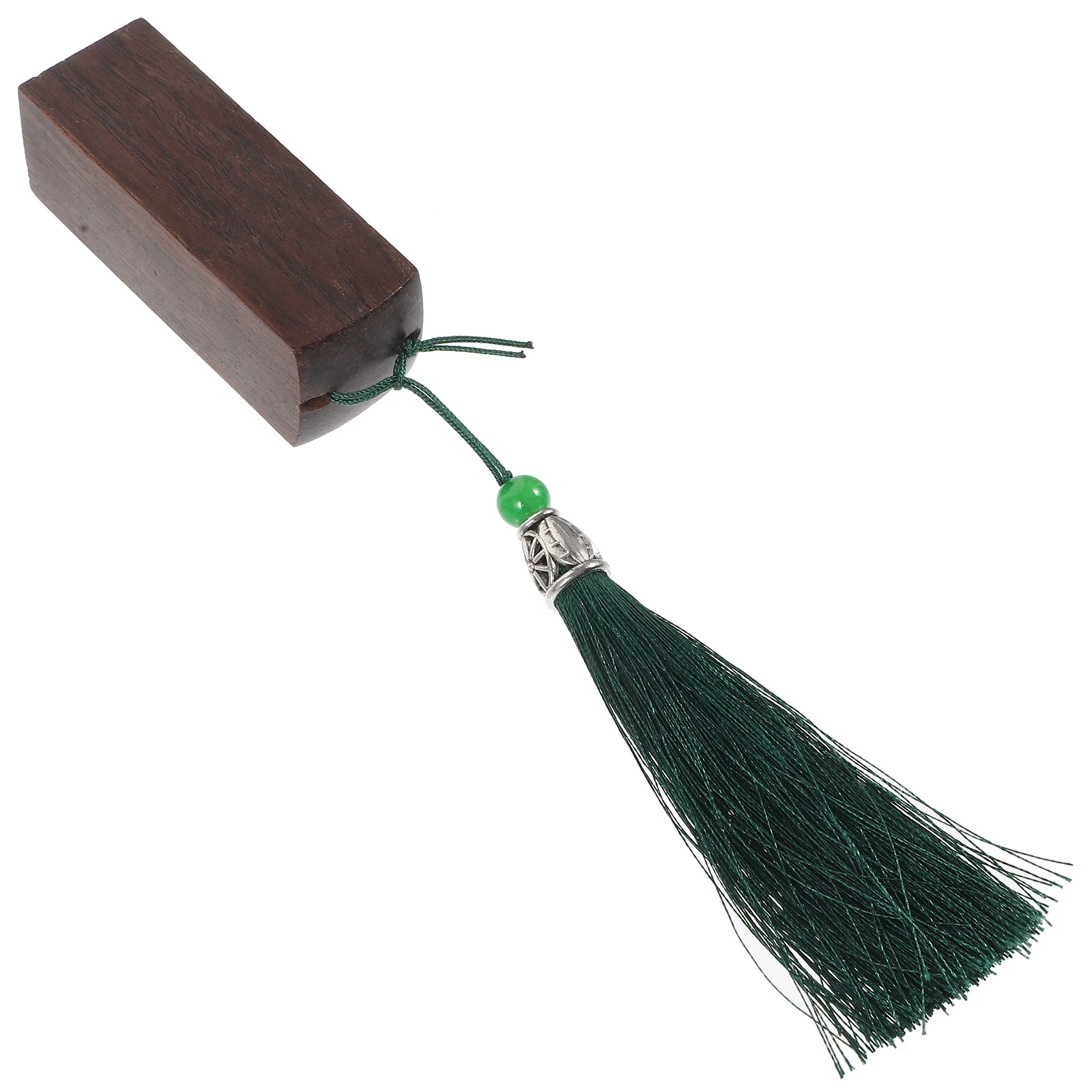 

Wooden Seal 25mm Blank Name Stamp for DIY Carving Chinese Calligraphy Wood Stamps H made Crafts Unique Tassel Decoration Sturdy
