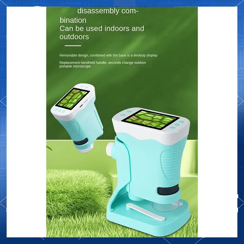 

AA77 Kids Microscope Kids Digital Microscope Science Exploration Tool For Kids Aged 5-7 Science Kit