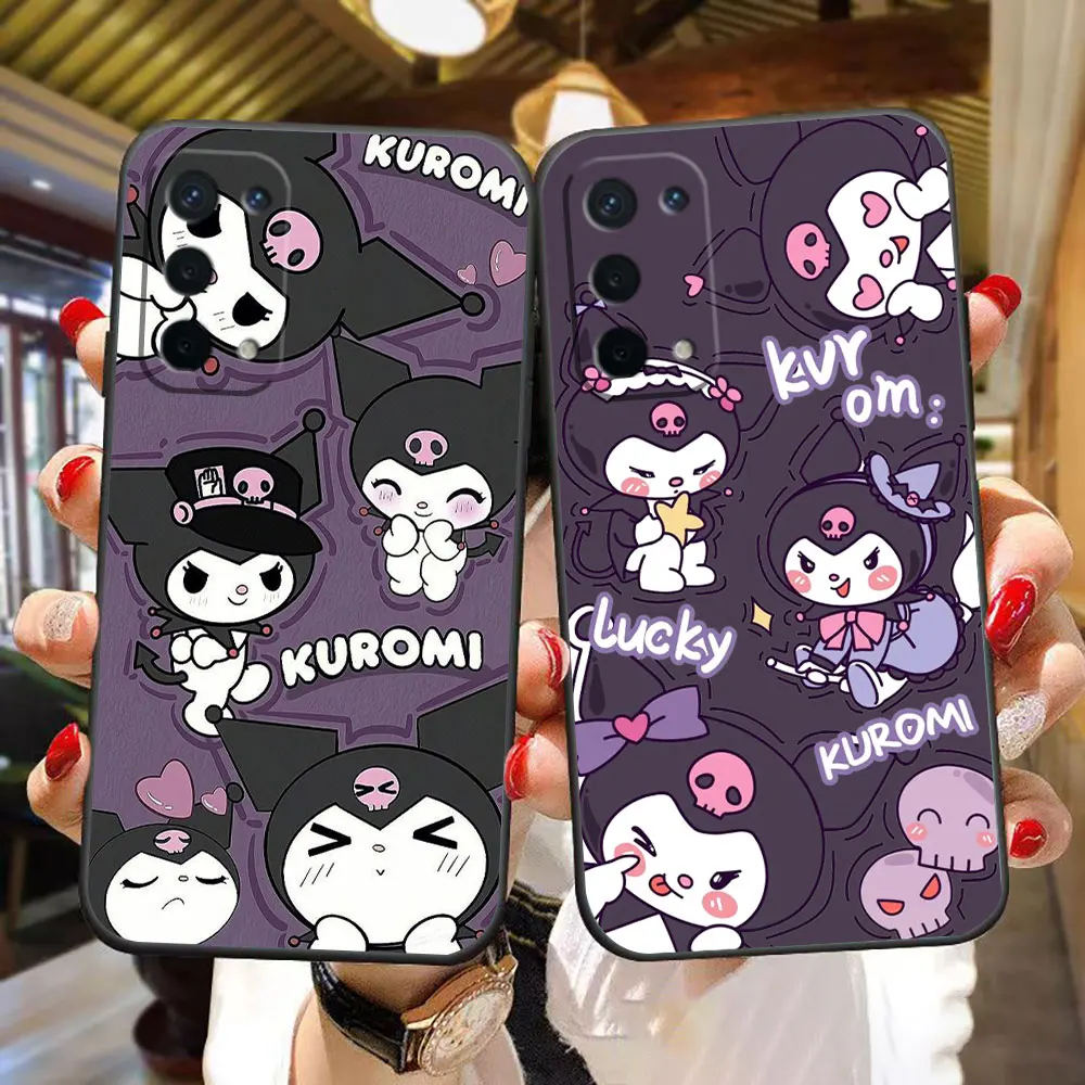 

Cute Cat K-Kuromi My M-Melody Phone Case For OPPO A5X A16 A17K A31 A38 A54 A55 A57 A58 A60 A73 A74 A76 A78 A92 A93 A94 A98 Case