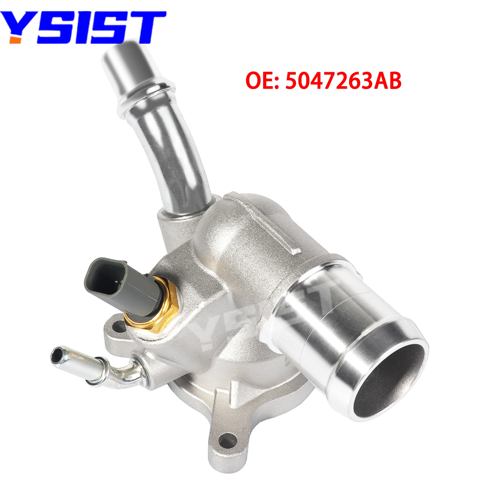 

Engine Coolant Thermostat Housing Assembly for Jeep Cherokee Renegade Compass Ram Promaster City 2014-2020 5047263AB