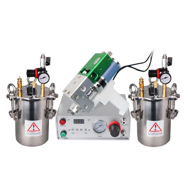 

126 Handheld electric stirring double liquid glue filling machine Pneumatic ab dynamic dispensing machine Silicone quantitative