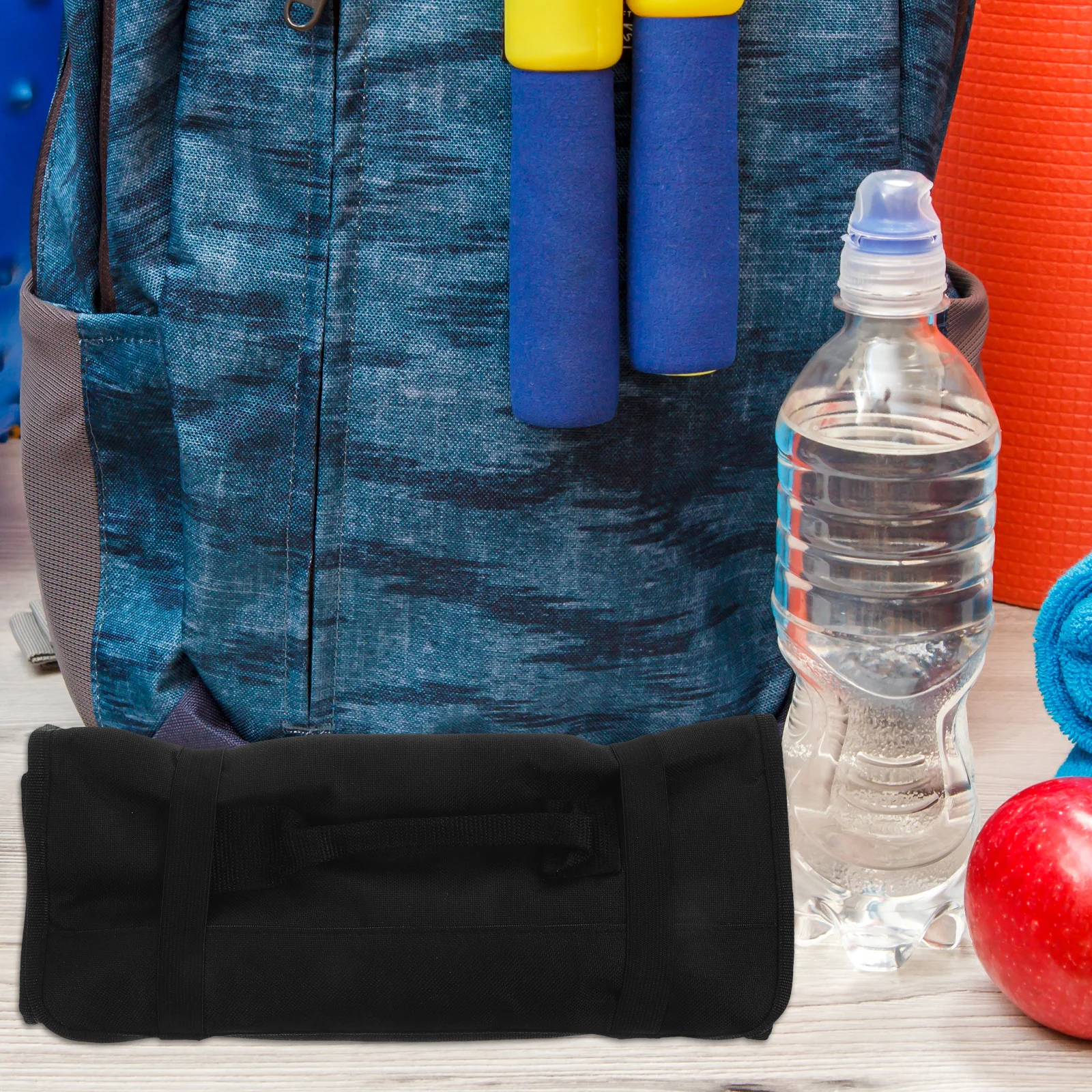 

Tool Roll Organizer Multifunctional Wrench Roll Up Pouch Oxford Cloth Electrician Tool Carrier Bag For Camping Repair