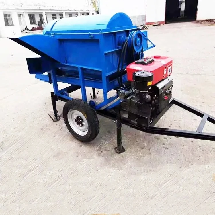 Debulhador multifuncional de arroz e trigo