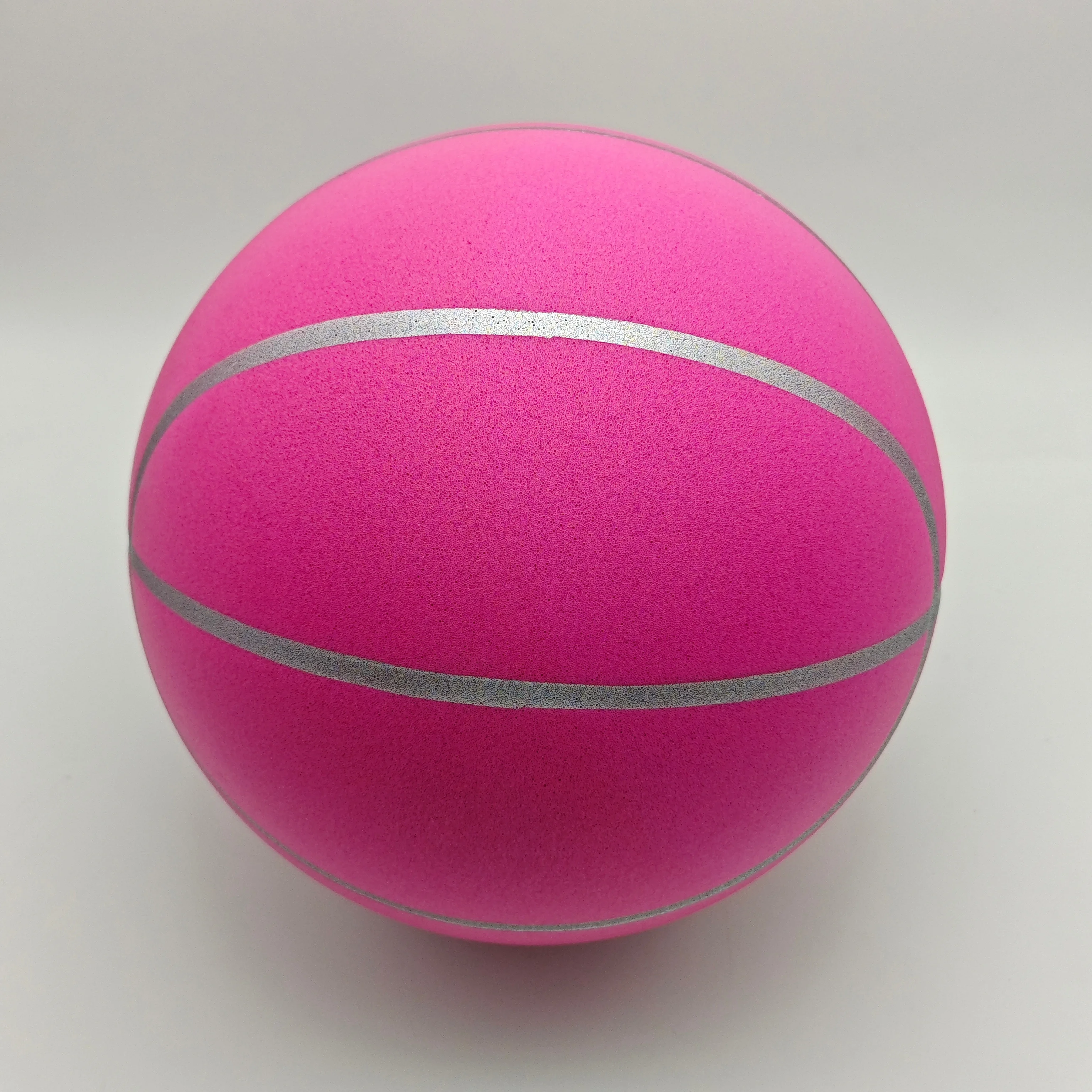 

Высококачественный бесшумный баскетбольный мяч с одинаковым весом, как обычные баскетбольные мячи, индивидуальный логотип из пенополиуретана премиум-класса