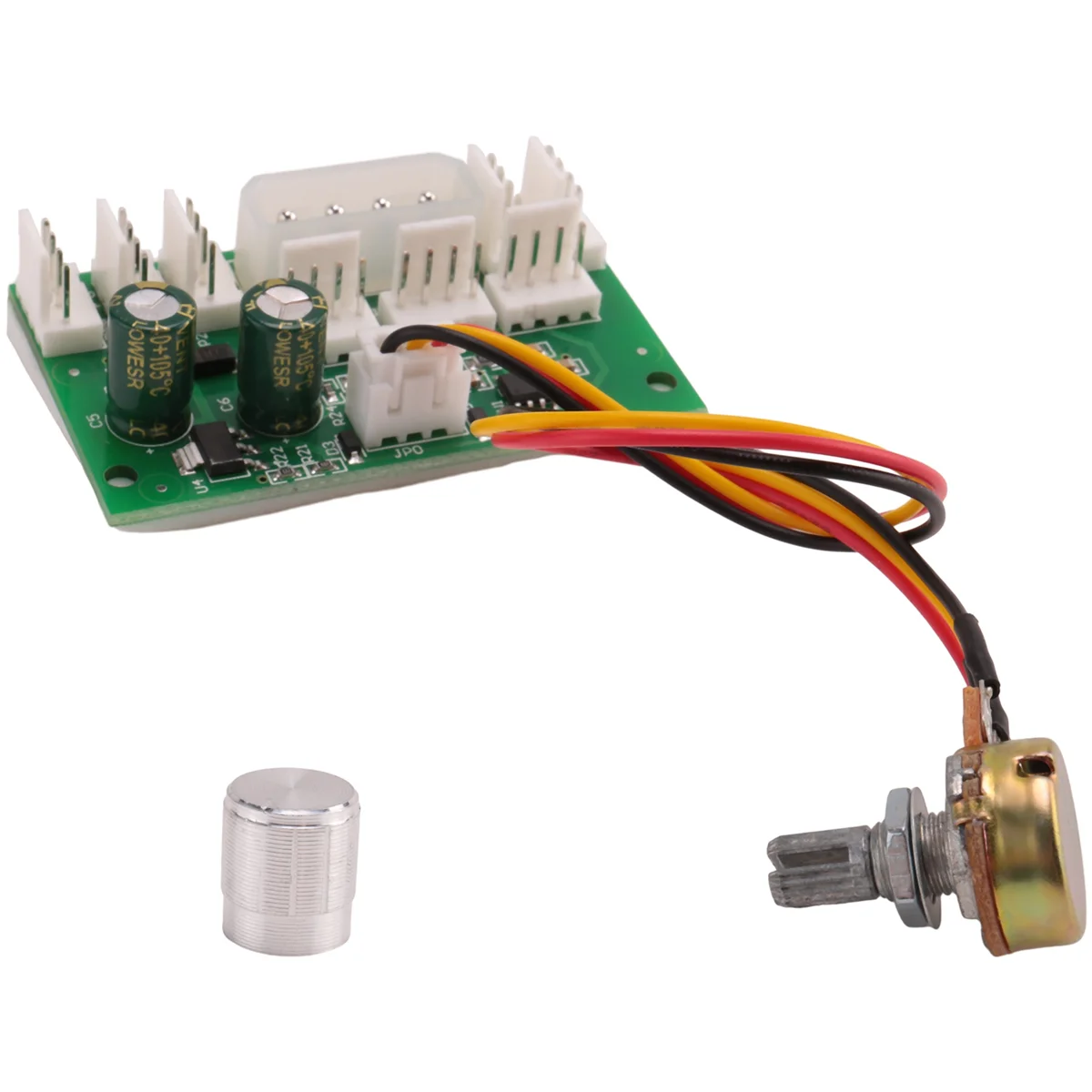 DC 12 В, 8 шахтерских скоростей вентилятора, ШИМ-контроллер, 8-канальный концентратор, мощный контроллер вентилятора, регулятор скорости, 4P, богатый источник питания