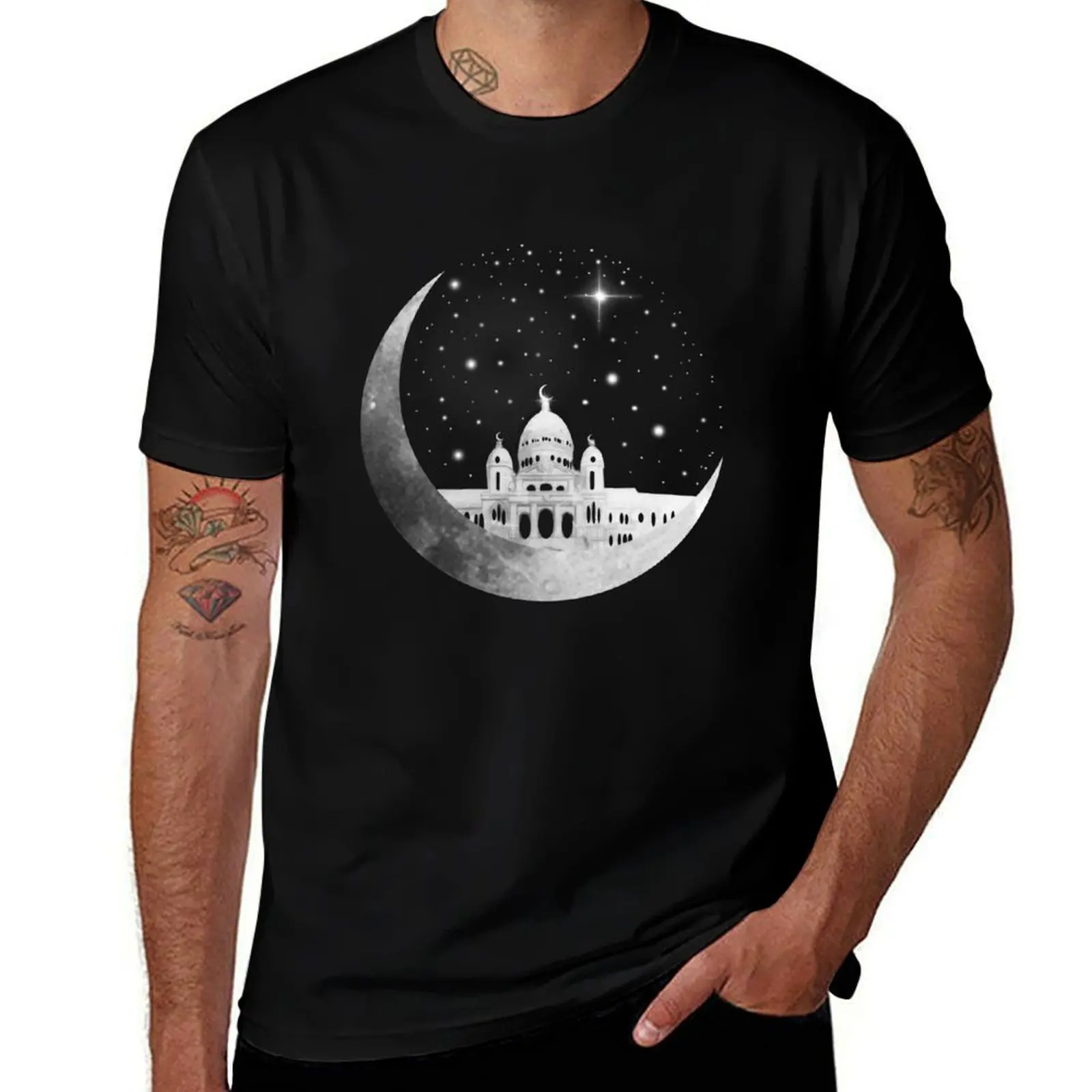 

fit man t Kingdom tshirt for slim 100% tshirt man shirts Moon cotton T-Shirt