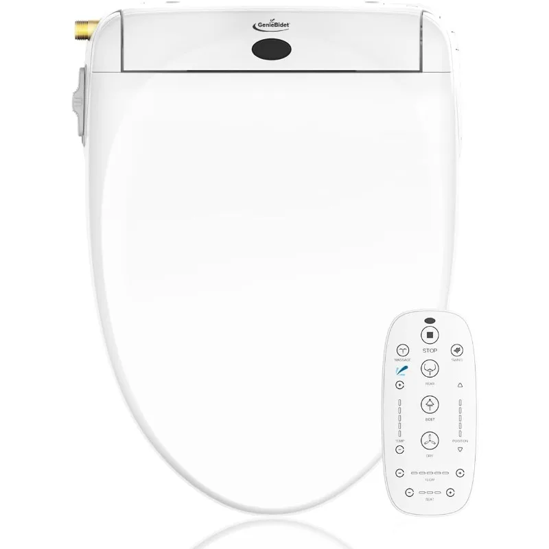 Electric Heated Smart Bidet -Unlimited Warm Water-Self Cleaning-Heated Seat-Elongated-Wireless Remote Control