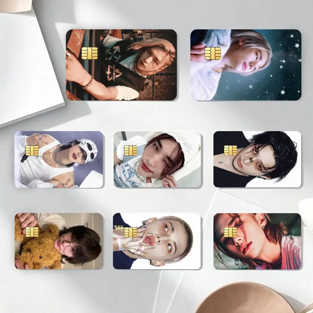 

H-HyunjinS D-Dancing Prince Sticker Decoration Creative Bank Card Bus Metro Waterproof Sticker