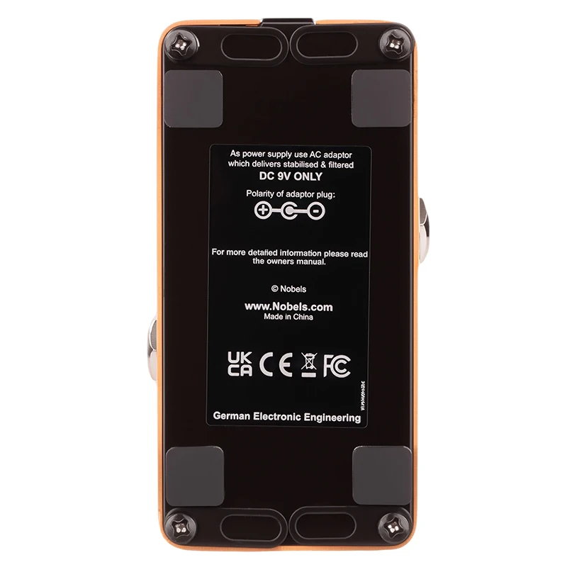 دواسة تأثير تعديلات صغيرة من Nobels MOD-mini 3 Modulation Modelle Wachhlbarer True- Modern Buffered Bypass "Glow in the Dark"