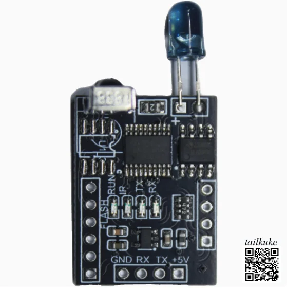 Serial Port Infrared Learning Module Remote Control Encoding and Decoding Support Air Conditioning Control DIY Smart Home