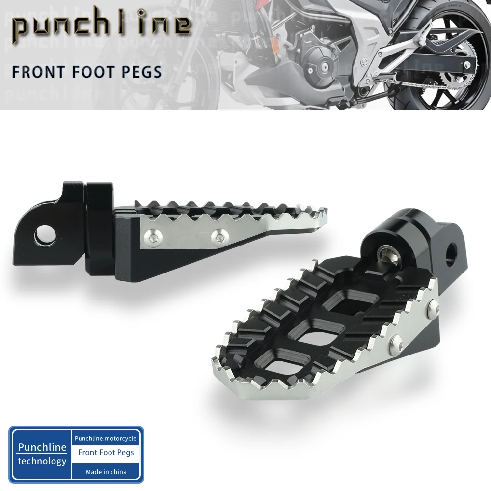 

For NC700X NC700S NC750X NC750S GL1800 F6B Models ST1300 Valkyrie Front Foot Pegs Adjustable Footrests