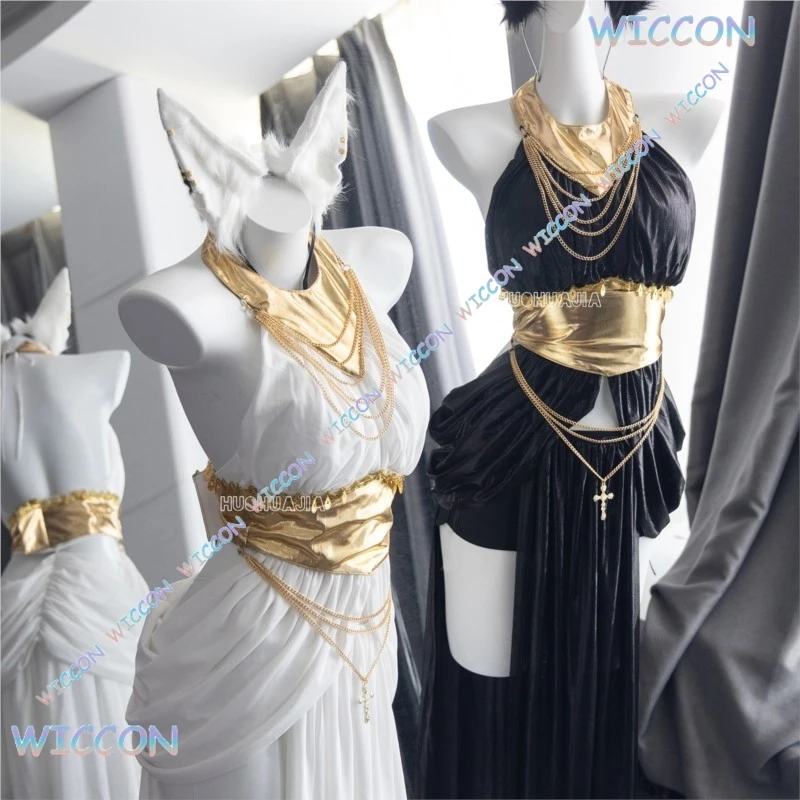 WUHU @ حفلة الهالوين المرأة مثير كليوباترا تأثيري الملكة مصر الأصلي الملابس الغريبة ملابس رقص الذئب فتاة المشاهير نفس St