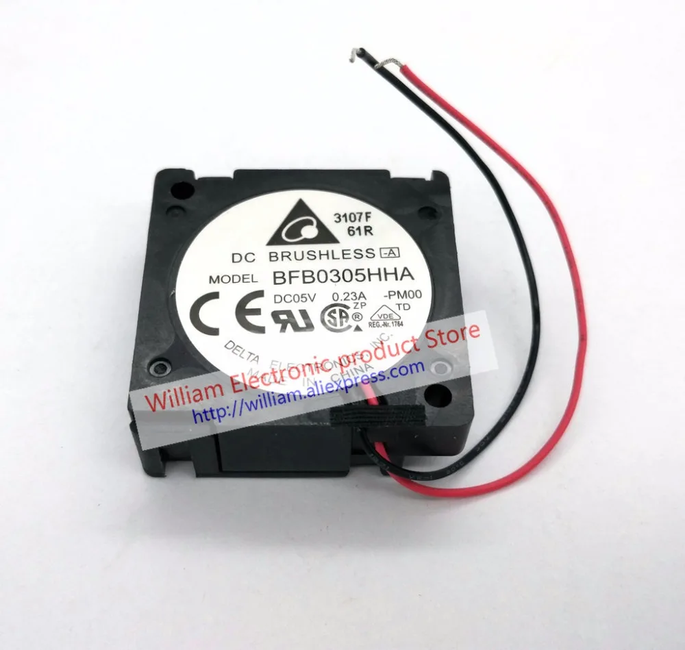 New Original Detal BFB0305HHA DC5V 0.24A 30*30*10MM 2 Lines Blower Cooling Fan