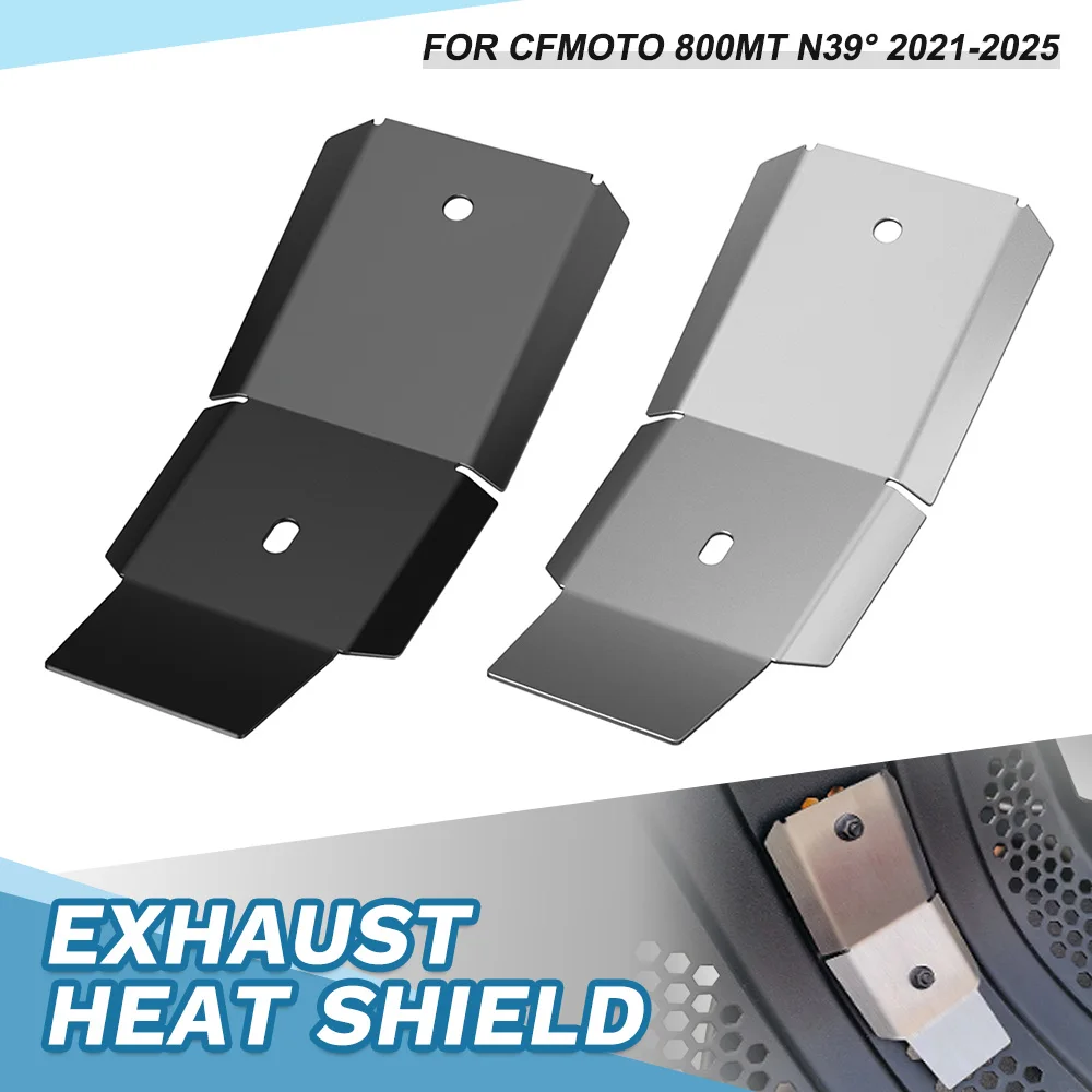 

For CFMOTO 800MT N39° 2021-2022-2023 2024 2025 Motorcycle Exhaust Shield Muffler Pipe Protector Cover Heat Shield 800MT MT800