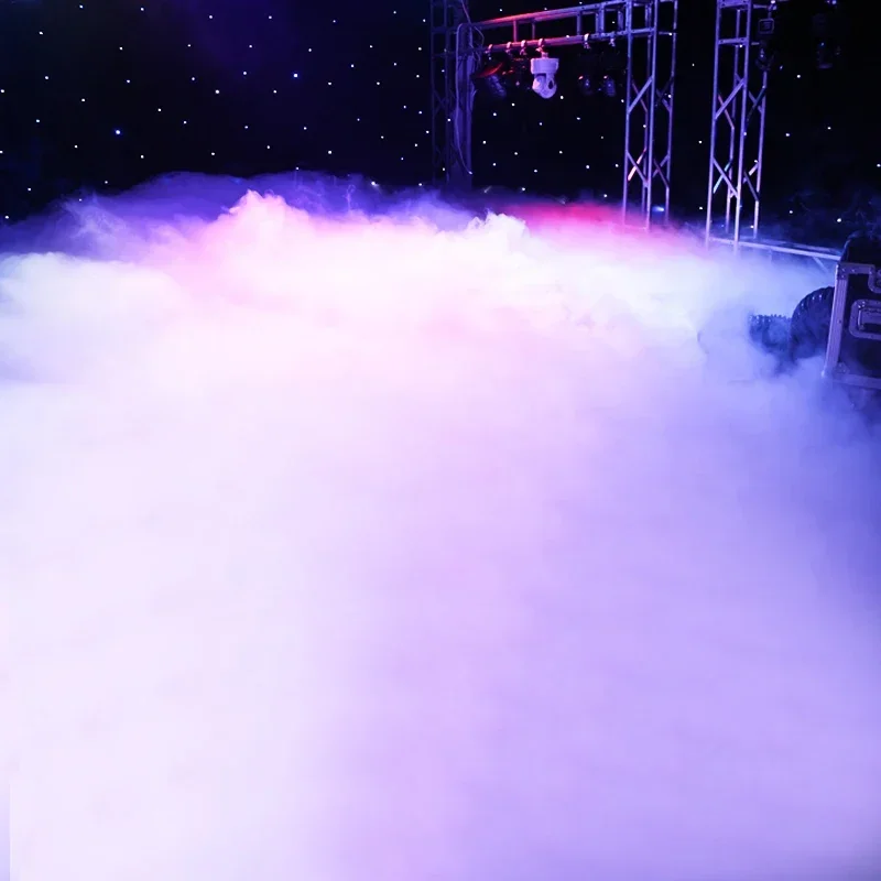 Marslite dj fog low lying smoke fog machine 3000w party low lying dmx big 3000w dry ice fog machine