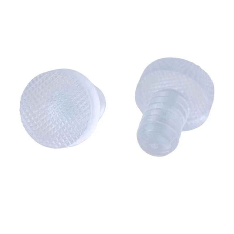 97QC 100pcs Muebles transparente Papelada almohadilla pierna almohadilla inferior para hogar
