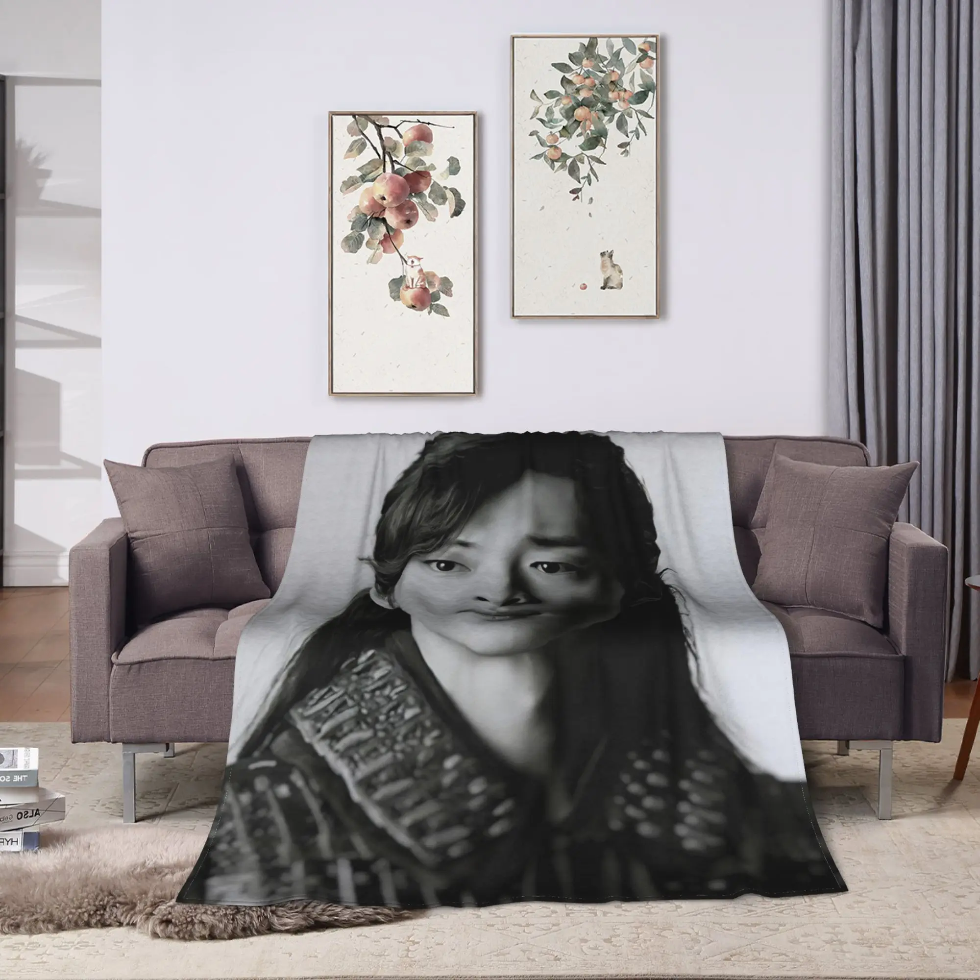 Woo-Do Hwan The King Eternal Monarch Blanket Soft Warm  Throw Blanket Autumn Travel Couch Chair Sofa Bed Fashion Bedsprea