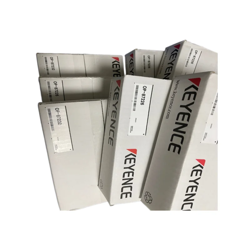 KEYENCE OP-87226 OP-87232 OP-87224 OP-87225 QR Code Reader Control Cable 10m Used for Stacking Inspection with One Year Warranty