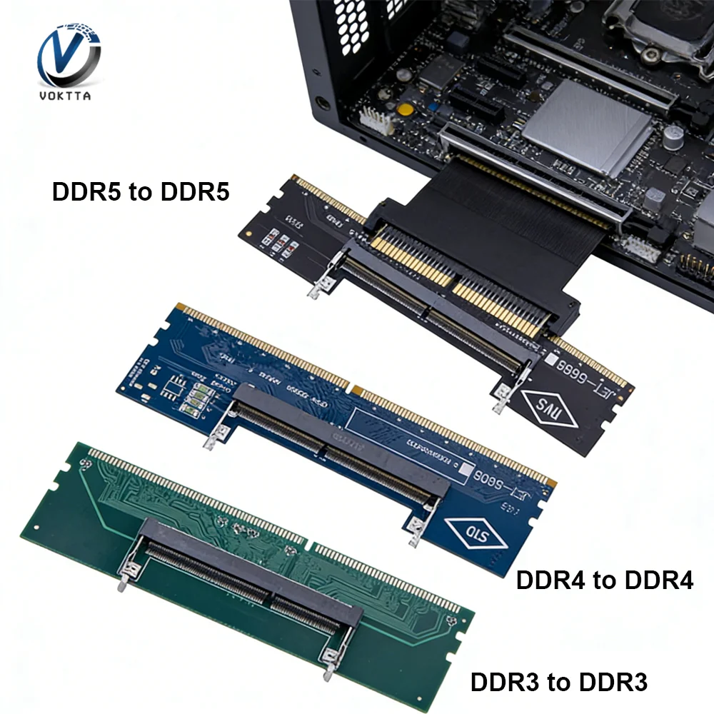 �y�Z�[�����z1 �̃��b�v�g�b�v����f�X�N�g�b�v�ւ̃������A�_�v�^�J�[�h SO-DIMM ���� PC DIMM �J�[�h������ RAM �R�l�N�^�A�_�v�^ DDR3 DDR4 DDR5