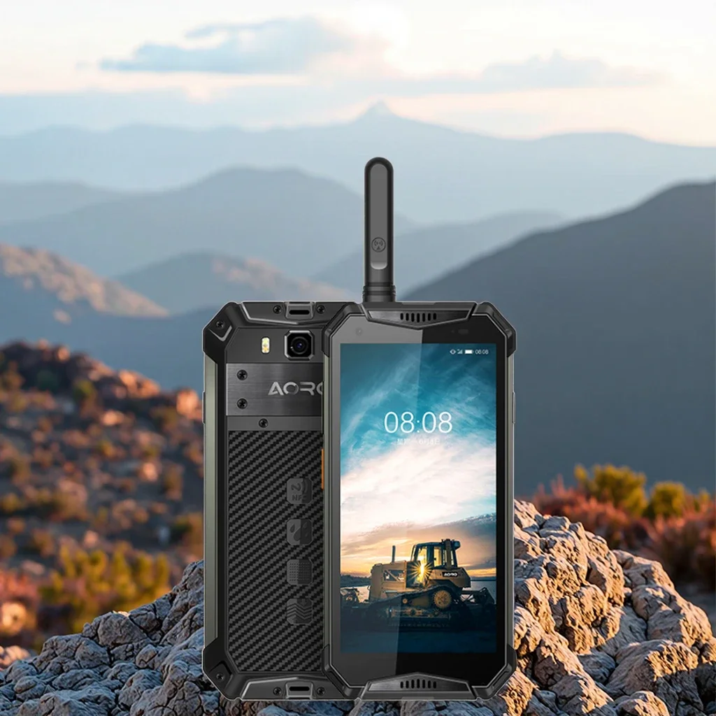 Aoro M3 10000 mAh 4G Talki Walki DMR Analog Long Range Octa Core Android 12 Handheld Walkie Talkie