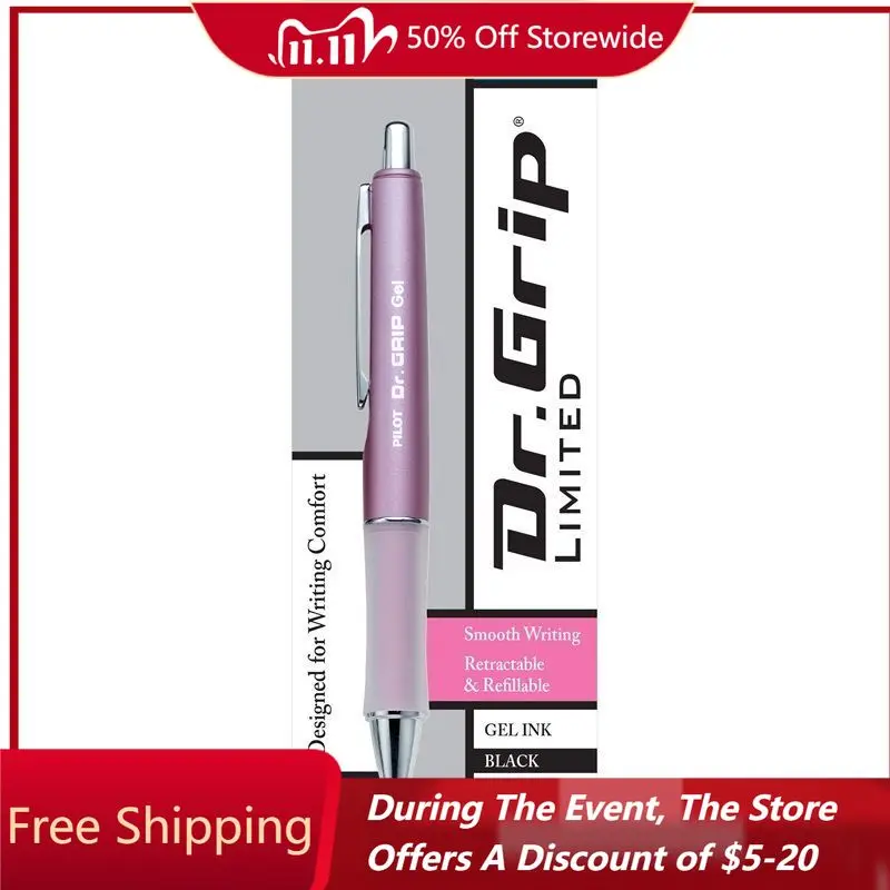 newpilot-limited-penna-roller-unica-di-lusso-originale-nera-g2-07-mm-pen-core-penne-matite-e-forniture-per-scrittura-kawaii-school