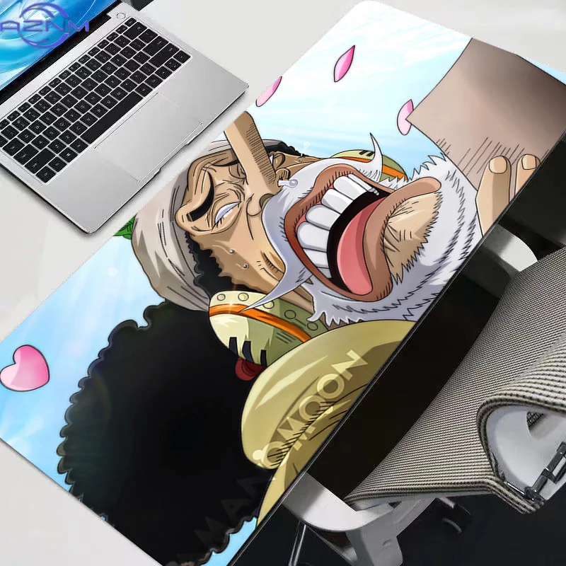 Large Mouse Pad One Piece Usopp Anime New Gamer Computer Desk Mat Modern Table Keyboard Laptop Carpet XXL Gaming Mousepad
