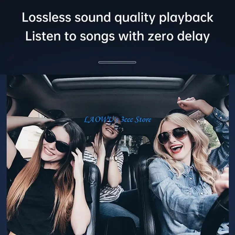 Y8AD Wirless Transmitter Receiver Bluetooth-compatible 5.1 Digital Output