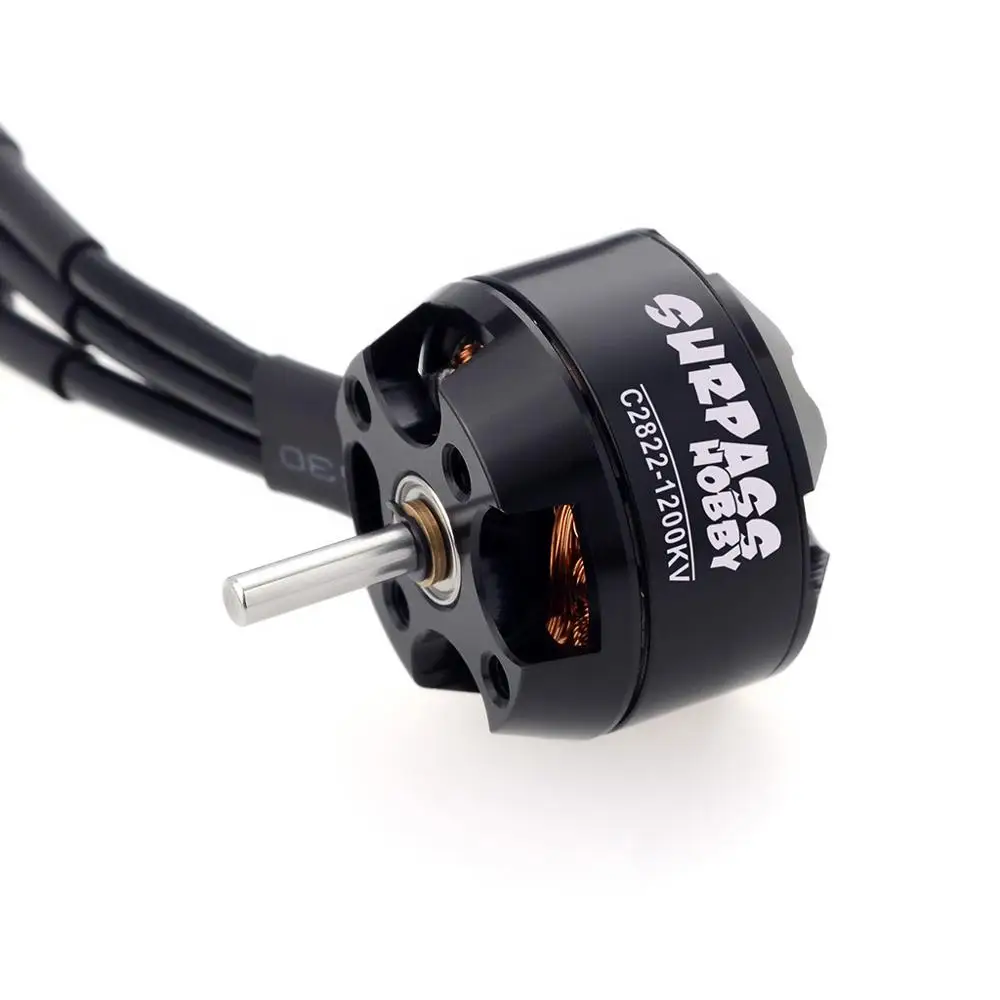 SURPASS HOBBY 2204 C2822 1200KV 1400KV 4 Poles Brushless Motor for RC 3D Airplane Fixed-wing Cessna