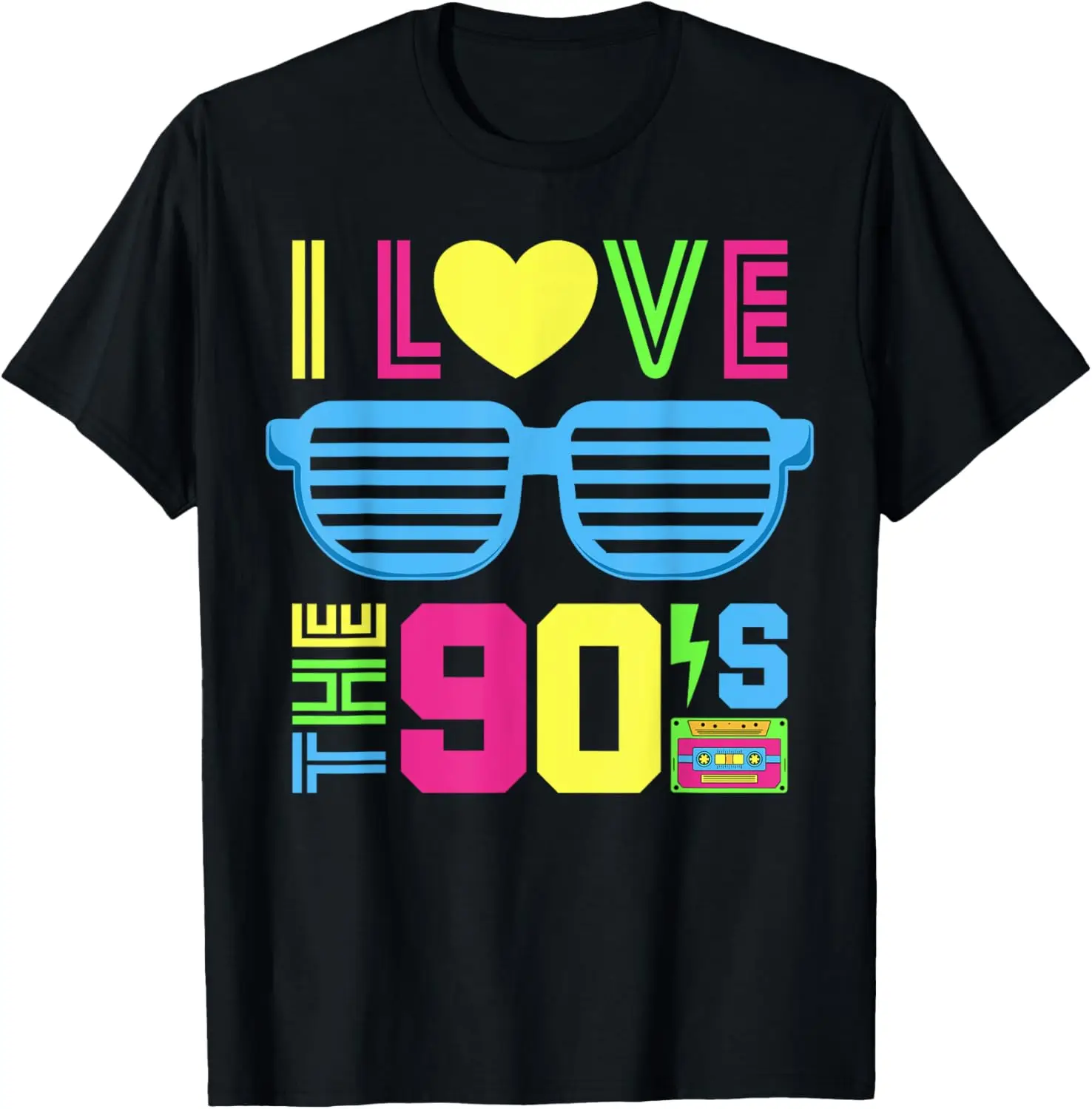 90's Love 1990s Themed Party 90s Costume Nineties Outfit 90s T-Shirt