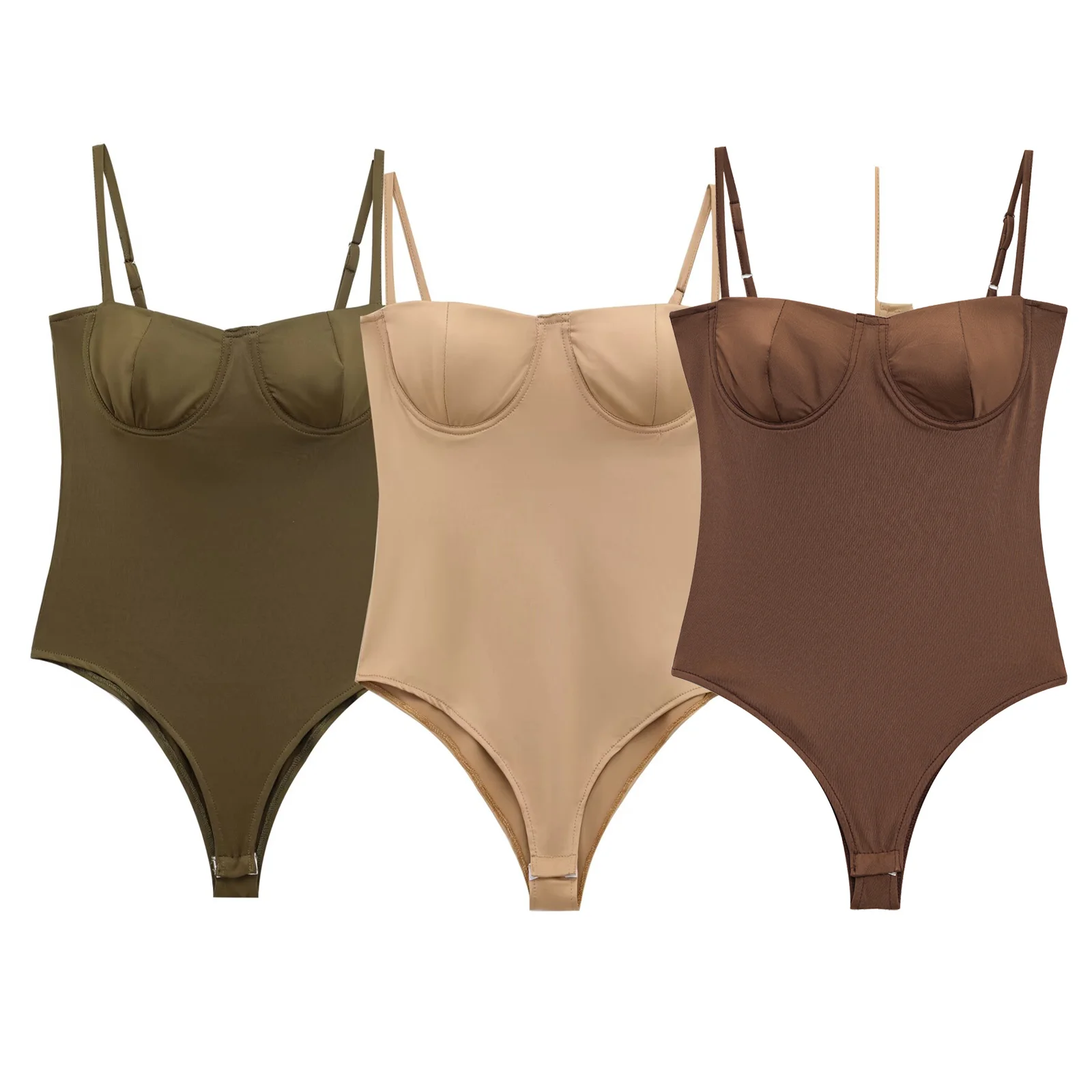 ZBZR 여름 새로운 여성 패션 슬림 맞는 실크 새틴 느낌 속옷 스타일 점프 슈트 높은 허리 짧은 바지 폴리 에스터 섬유