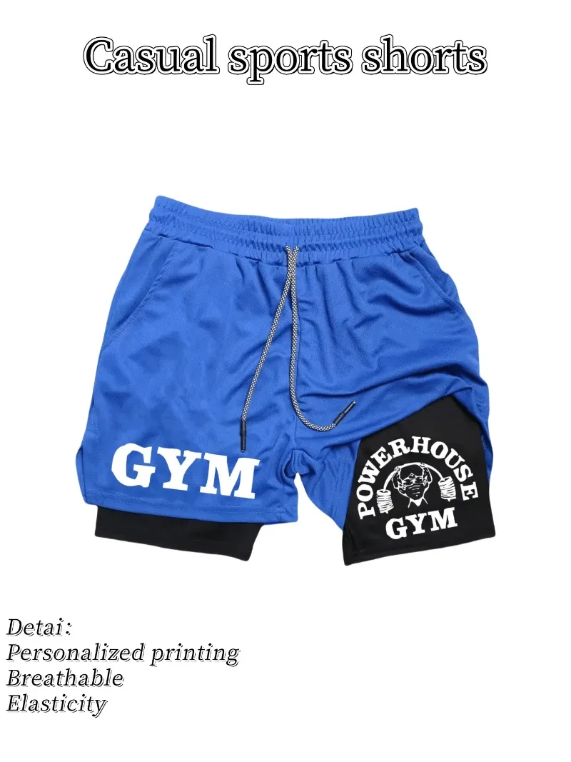 Men'S Casual Sports Shorts Breathable Quick-Dry Elastic Lightweight Comfortable for Running Outdoor Activities Outdoor Sports