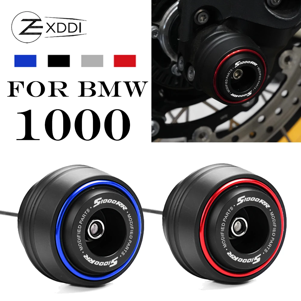 

For BMW S1000RR S1000R S1000XR S 1000 RR R XR 2013-2023 2024 2025 Motorcycle Rear Front Wheel Axle Crash Protector Accessories
