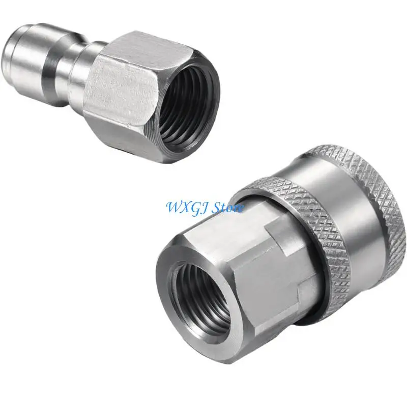 مجموعة التوصيل السريع لغسالة الضغط 37JE، محولات NPT، وصلات وصلات خرطوم، مرفقات لمهمة تنظيف الري بكفاءة #3