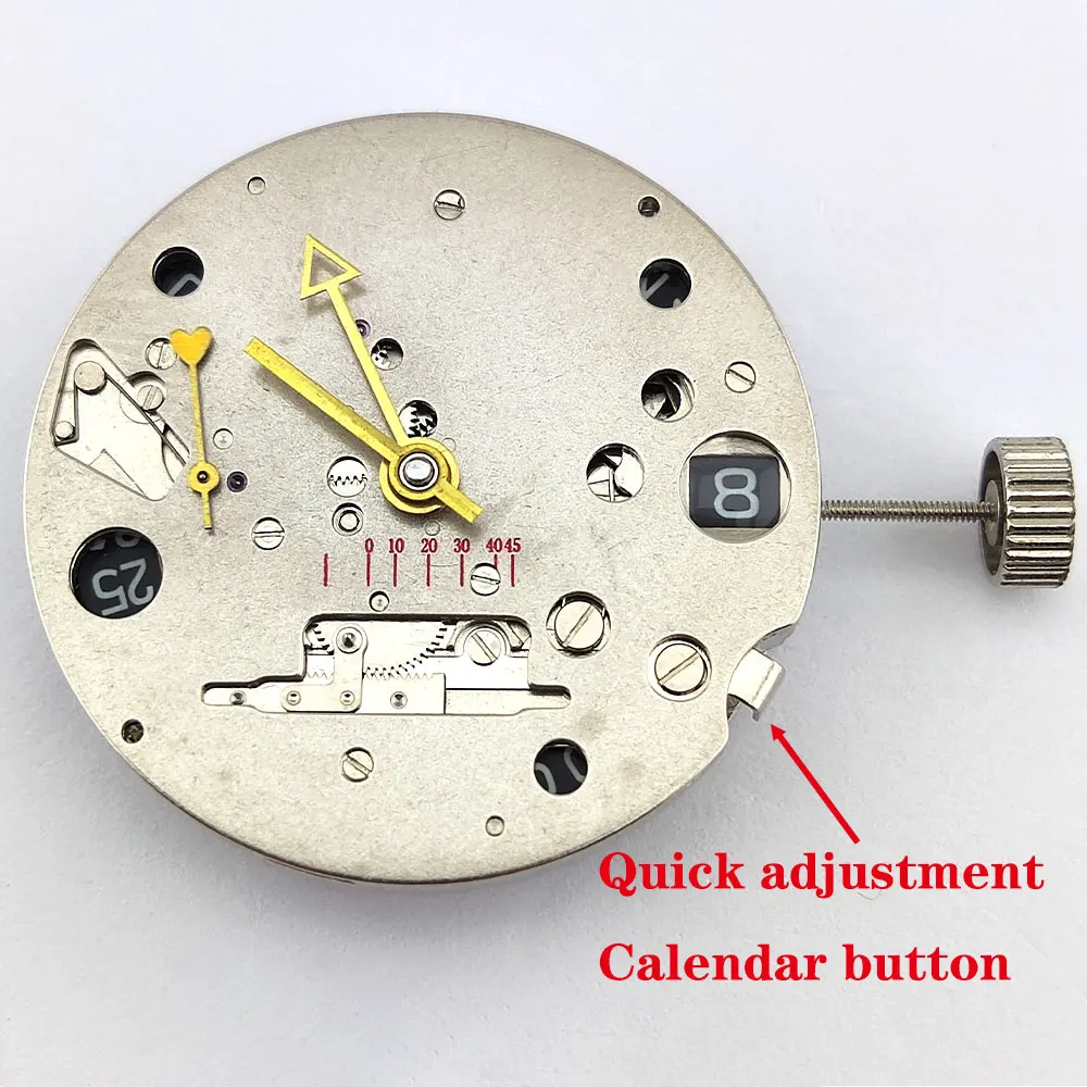 Seagull ST2533 Mechanical High Precision Automatic Winding Movement ST25 GMT Movement Replacement